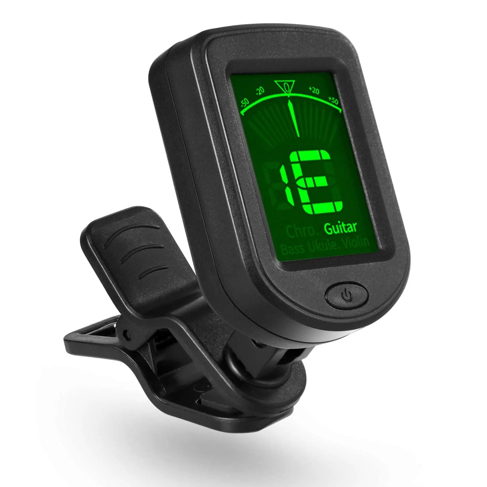 Clip-on Tuner For Ukulele, Mandolin and Guitar