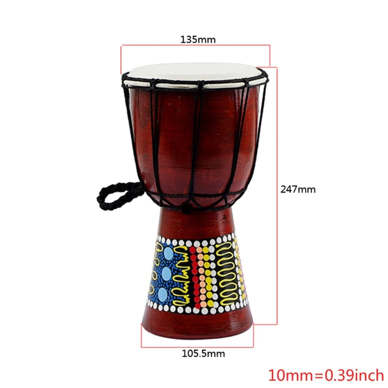 Djembe Hand Drum - 5 Inch